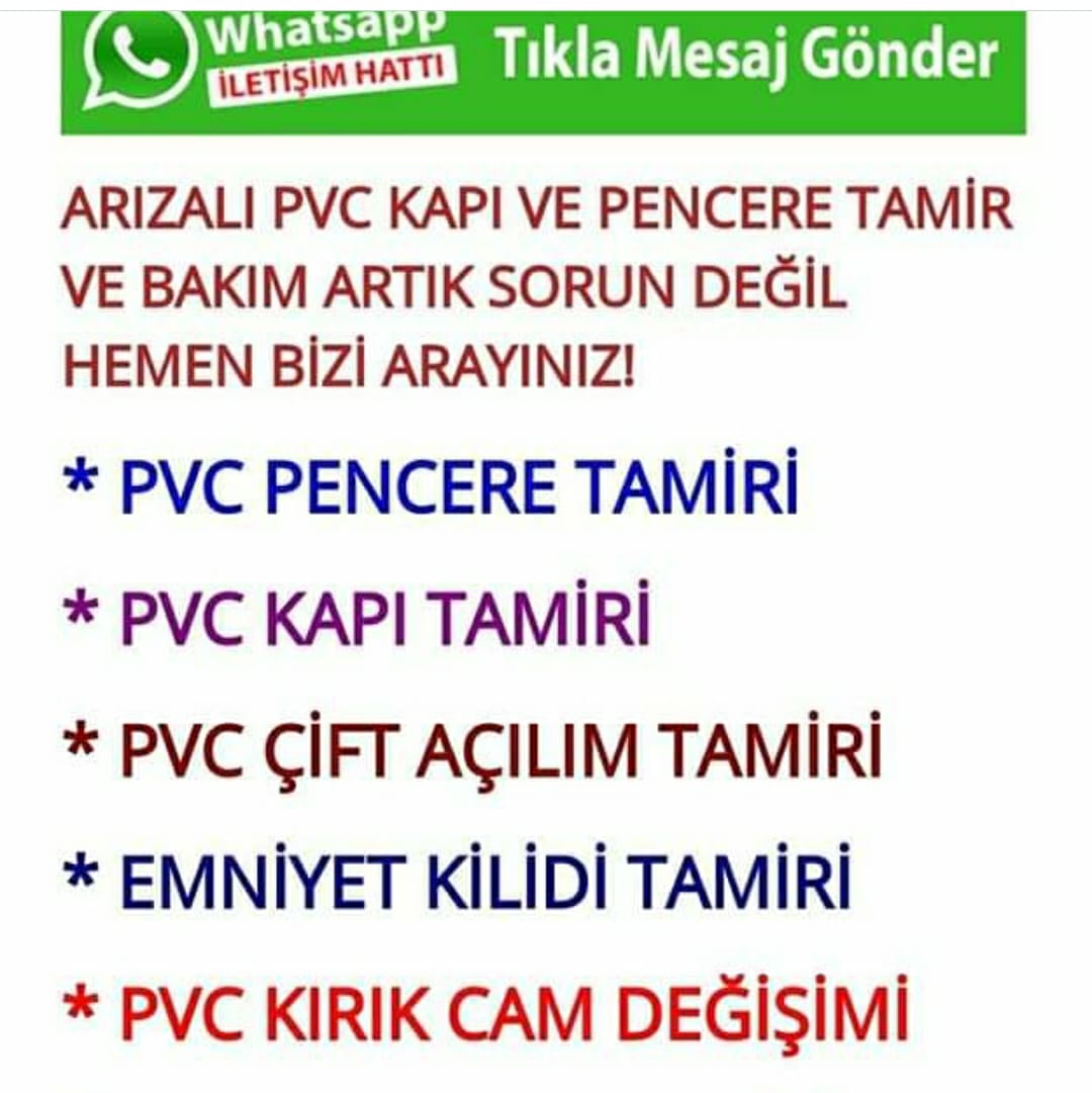 VAN PVC KAPI PENCERE TAMİRİ >05437151790<