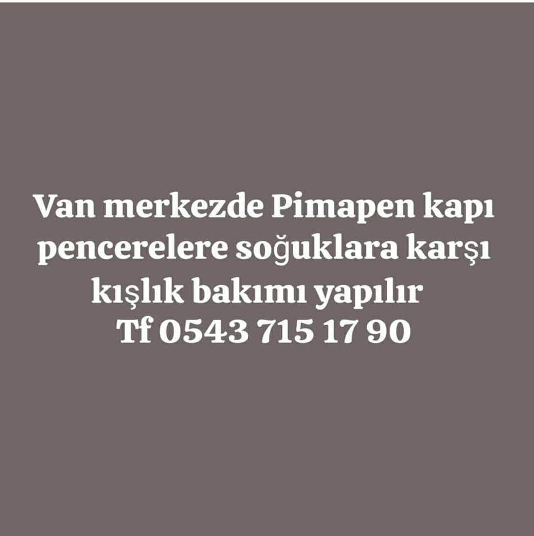 VAN PVC KAPI PENCERE TAMİRİ >05437151790<