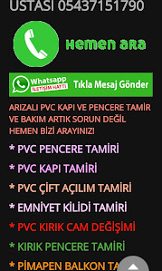 VAN PVC KAPI PENCERE TAMİRİ >05437151790<